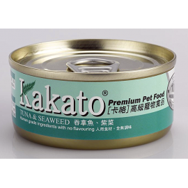 KAKATO 罐頭(吞拿魚+海藻) 70G KAKATO 罐頭(吞拿魚+海藻) 70G